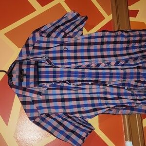 Ben Sherman mens short-sleeved button up shirt